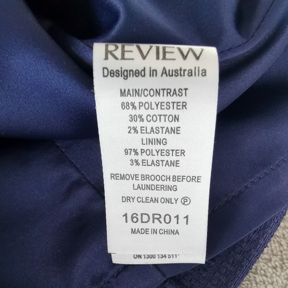 ✨Host Pick✨Review dress blue & white - Picture 7 of 9